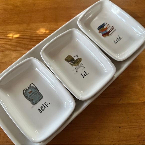 Rae Dunn Artisan Collection by
Magenta Set of 4 Desk Set Hold
Sit Read Backpack - Picture 2 of 10